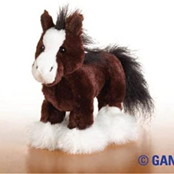 Webkinz Clydesdale Horse Plush - Picture 1 of 2